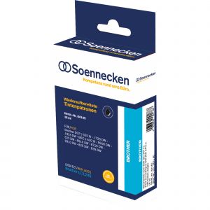 Soennecken Refill-Tintenpatrone 84145, Brother LC-1240BK schwarz 16ml