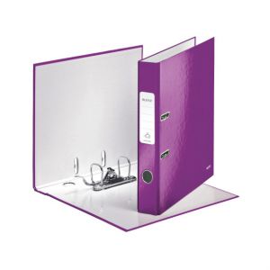 Leitz Ordner "WOW" violett-metallic 52 mm