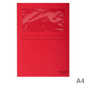 Exacompta Fenstermappe A4 rot
