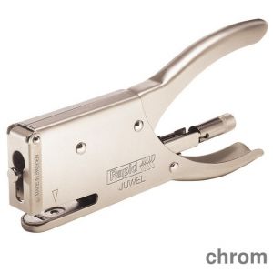 Leitz Heftzange "Juwel 2000", geschlossen chrom 12 Blatt