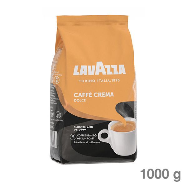 Lavazza ganze Bohnen Crema Kaffee Dolce\